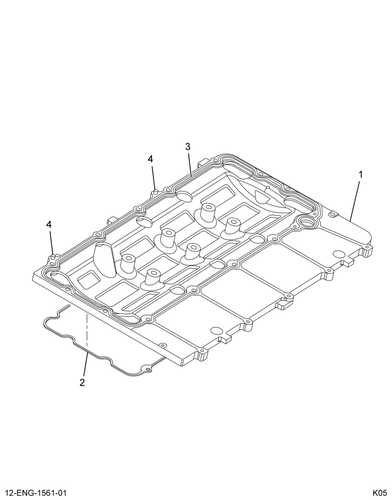 ......PAN ASM UPPER OIL (4C4Z-6675-BA)