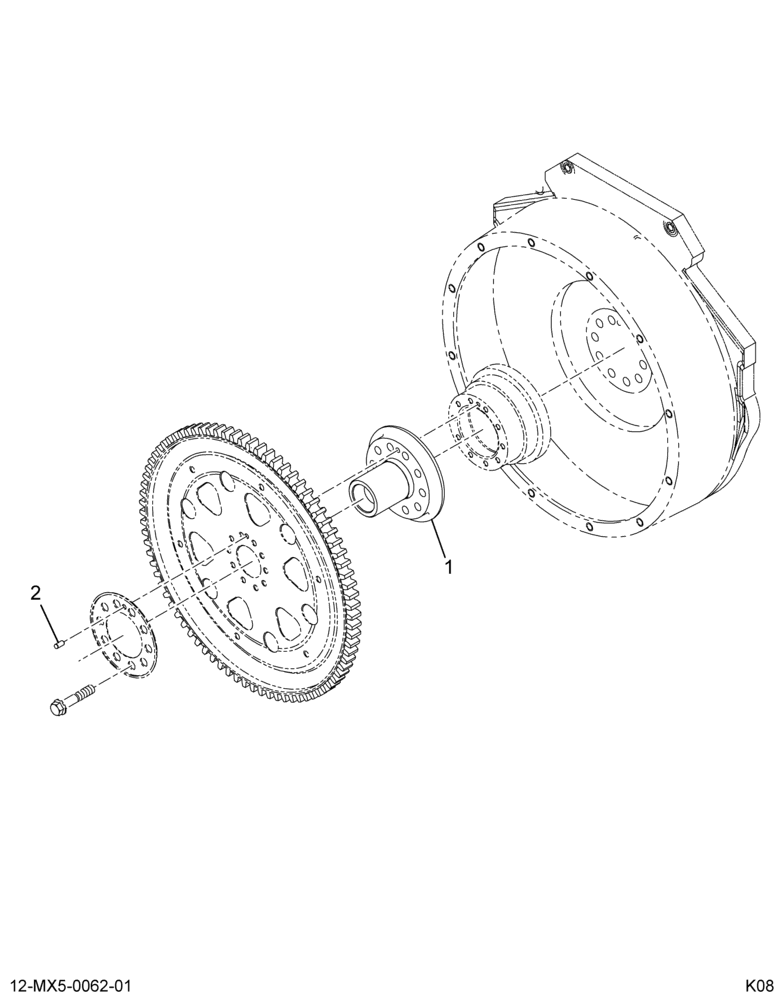 ......HUB ASM ADAPTER (4C4Z-6A366-BA)