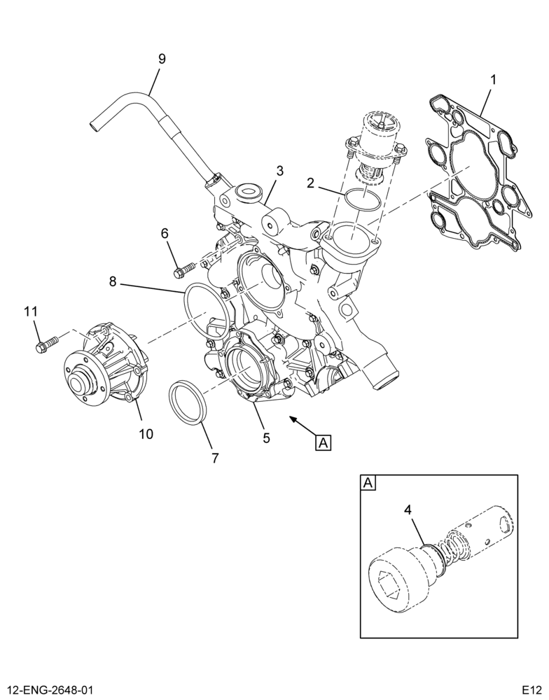 ......KIT FRONT COVER HOUSING (3C3Z-6019-B)