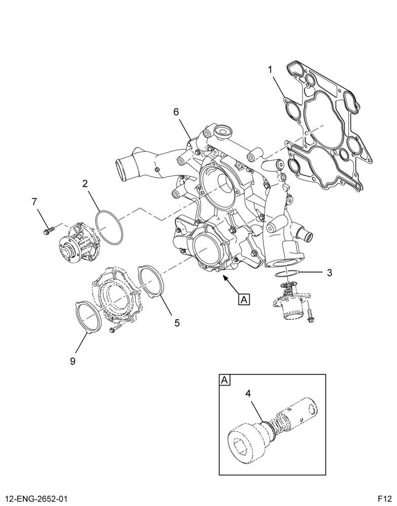 ......KIT FRONT COVER HOUSING (4C4Z-6019-AB)