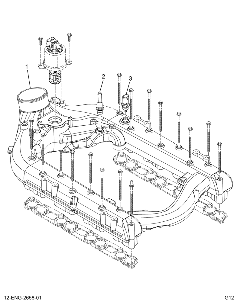 ......KIT INTAKE MANIFOLD (Eng. 3C34-9E473-AJ)