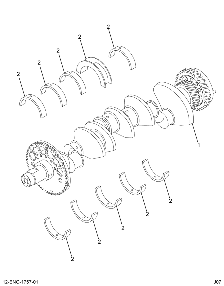 ......KIT CSHAFT ASM NEW EXC(TRUCK) (Intl. 1832400C91)