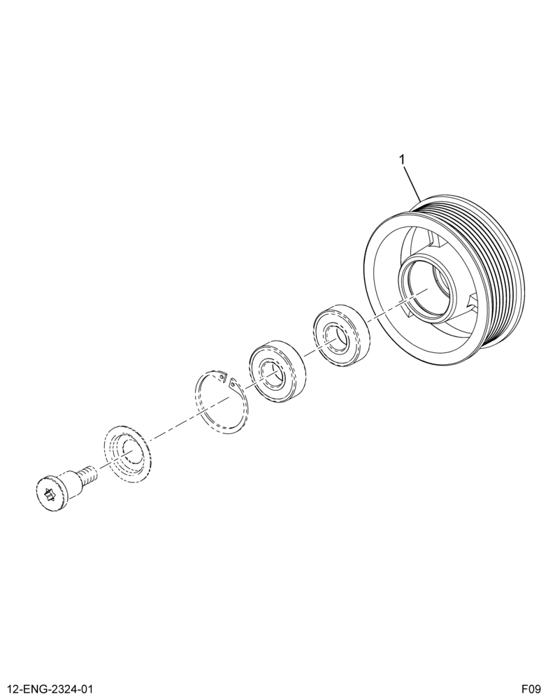 ......KIT PULLEY (4C4Z-8678-DB)