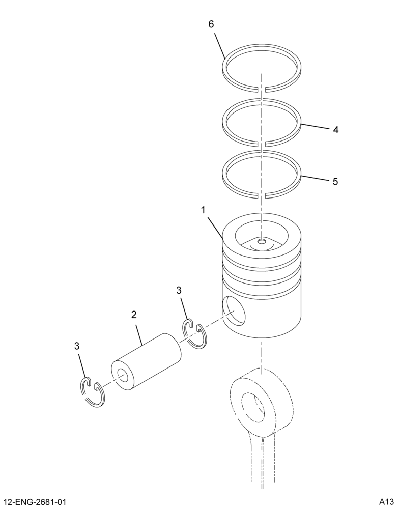 Схема ......KIT PISTON/PIN/RING-STD (Intl. 1843036C91)