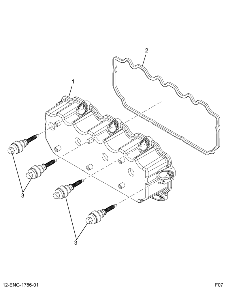 ......KIT VALVE COVER LEFT (6E7Z-6582-B)