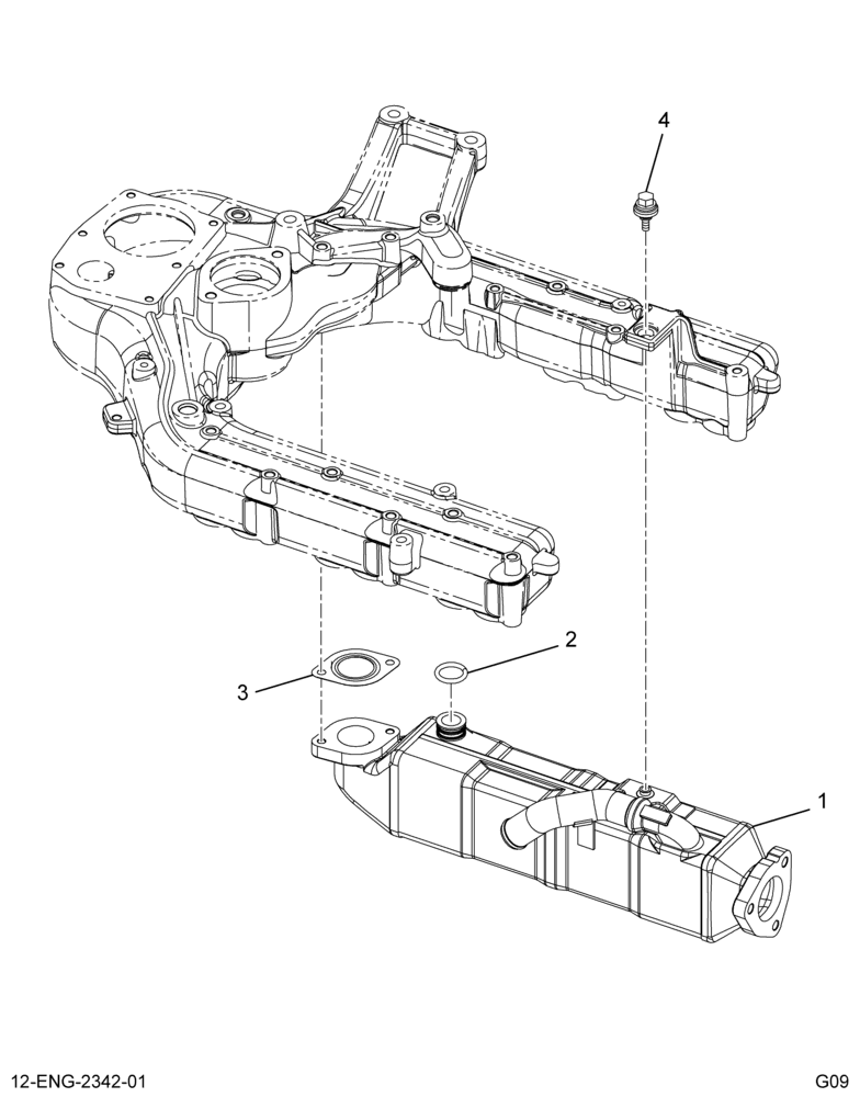 ......KIT EGR COOLER 4.5L (8E7Z-9P456-A)