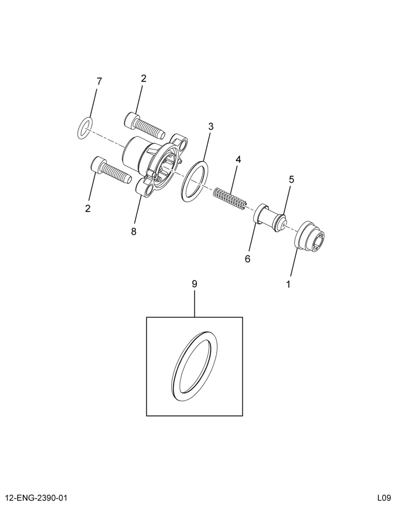 ........KIT FUEL FILTR RGLTR VALVE ASM (4C4Z-9T517-AA)