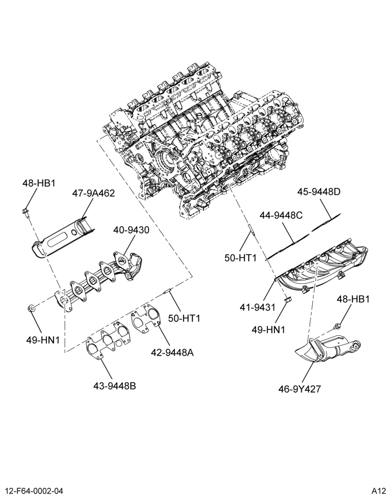 ..ENGINE  GASOLINE  6.8L 3V (CC4Z-6007-BA) 4/13