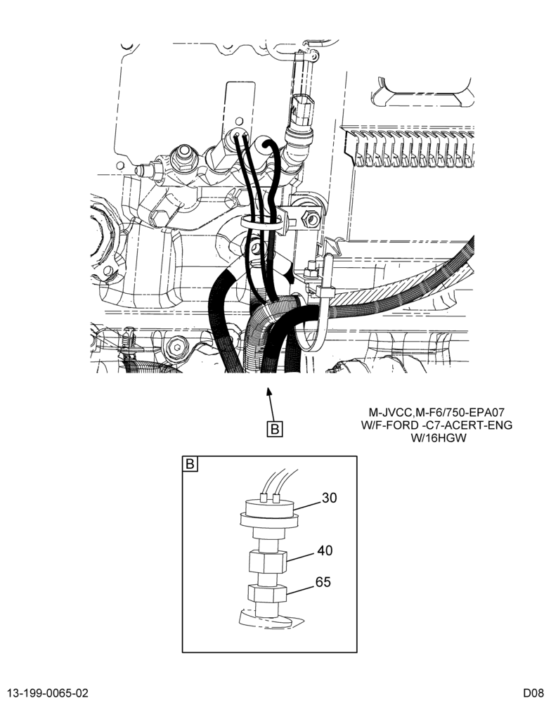 XMSN OIL TEMP GA WIRING; ULTRASHIFT & HOURMETER GAUGE 2/2