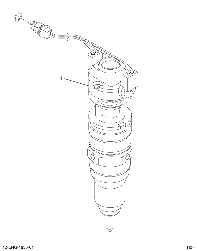 ......KIT INJECTOR ASM NEW EXCHANGE (Intl. 1879998C91)