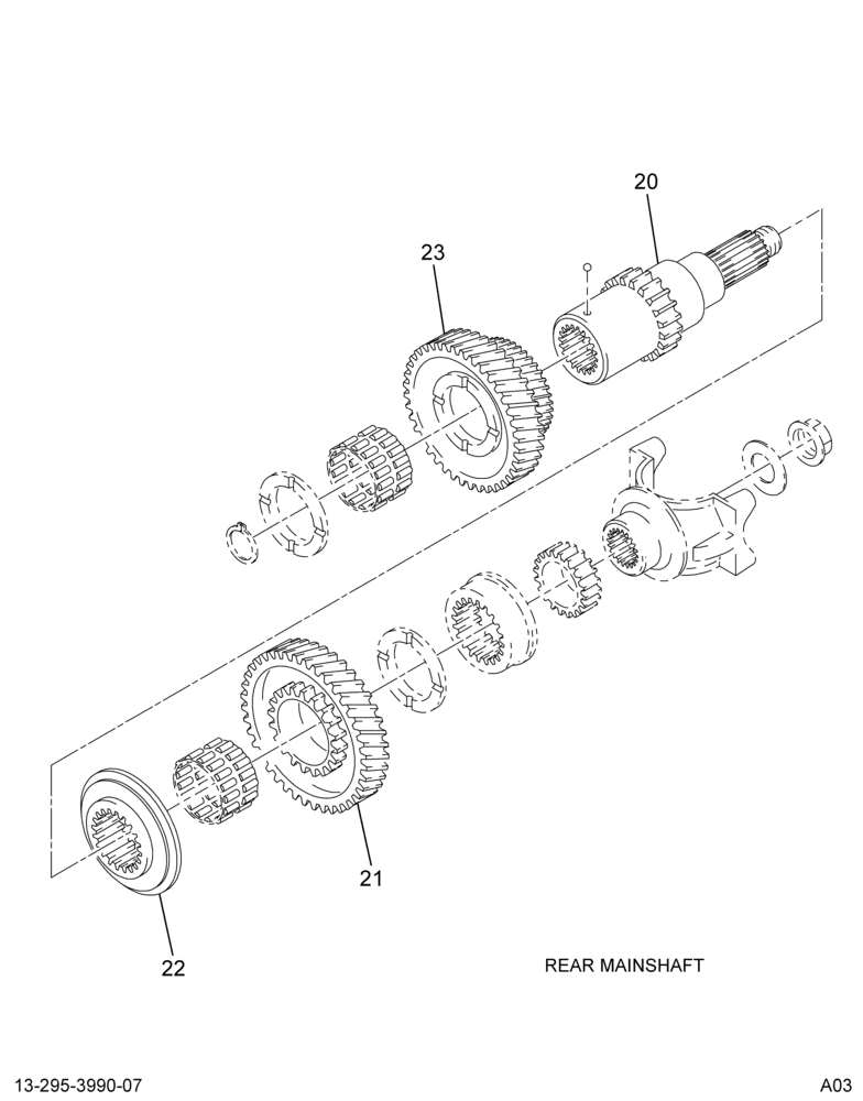 ....TRANSMISSION *13MCH  ES56-7B F (4C4Z-7003-BA) 7/7