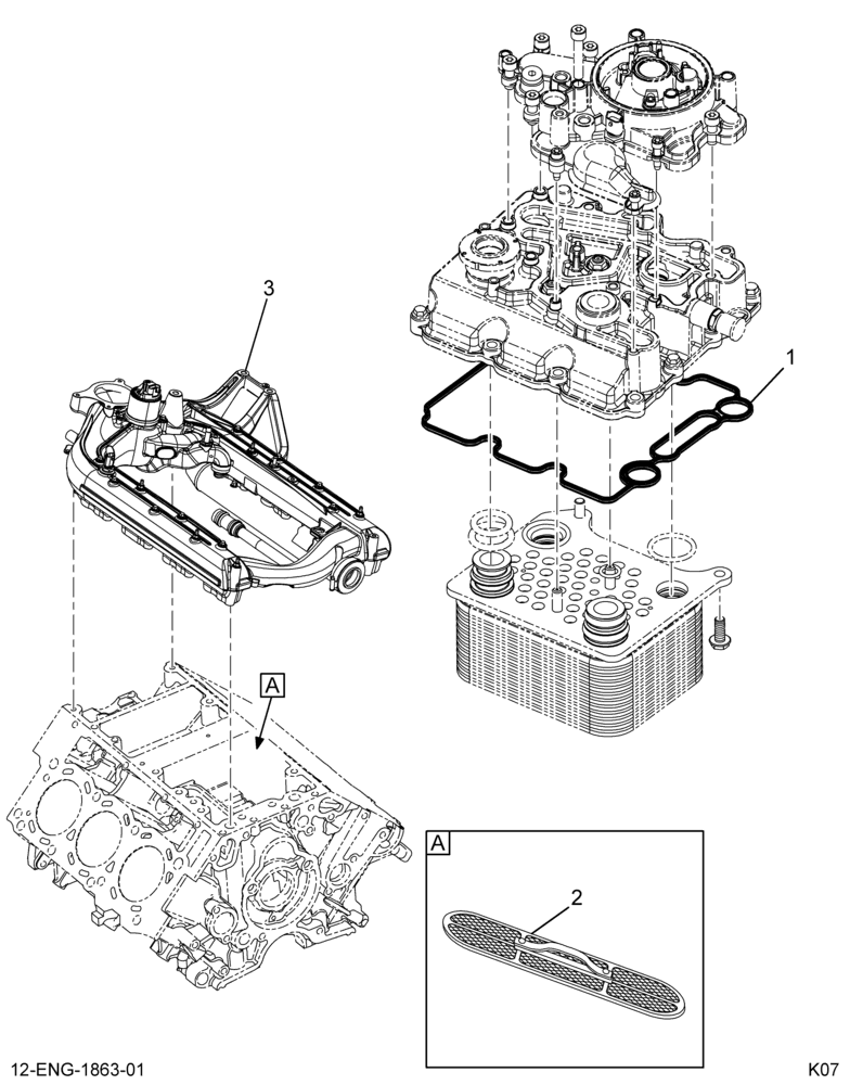......KIT OIL COOLER COVER SEAL (6E7Z-6L621-AA)