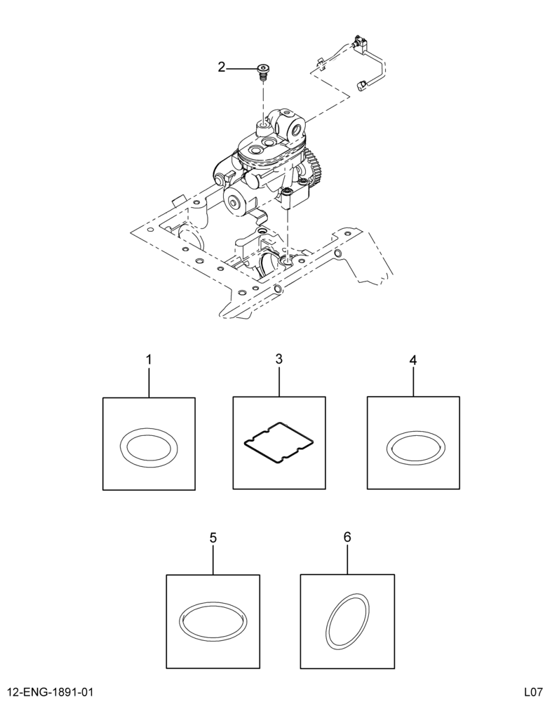 ......KIT HP PUMP SEAL (5C3Z-9G804-C)