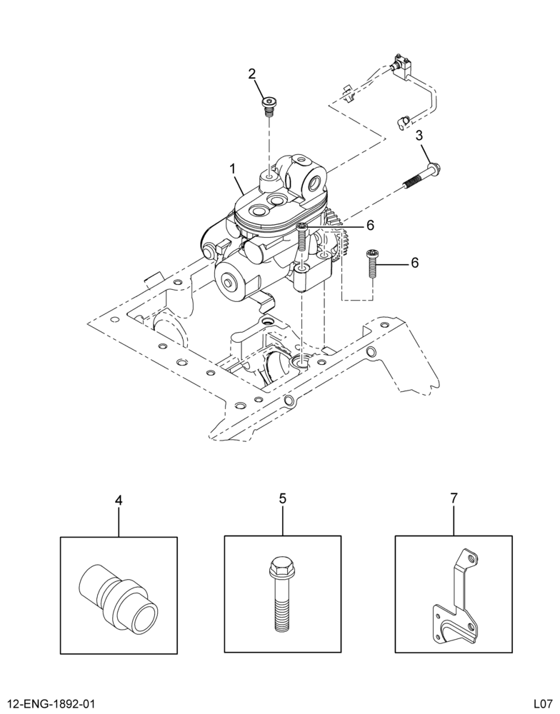 ......KIT STC JOINT W/BRACKET & PMP (Intl. 1874889C92)