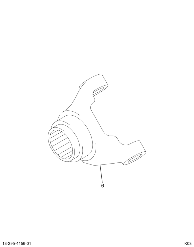 ..XMSN*SPL140 OUTPUT YOKE (FS (4C4Z-4K177-HA)