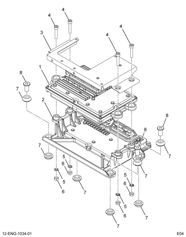 ......MODULE ASM ECM/IDM W/GROMMETS (Intl. 1845496C93)
