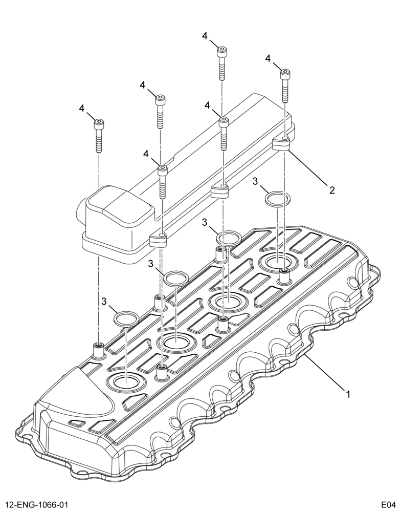 ........COVER ASSEMBLY, VALVE W/BREATHER (Intl. 1844230C93)