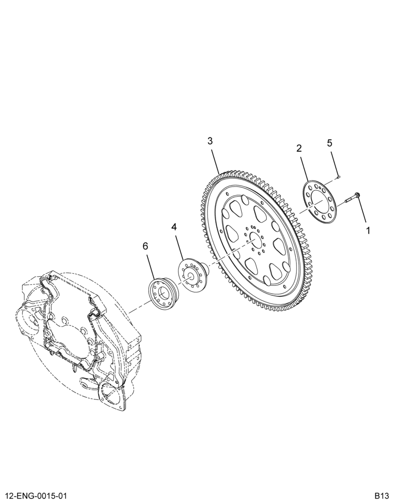 ....COLLECTOR FLYWHEEL AUTO (Intl. 881007L011)