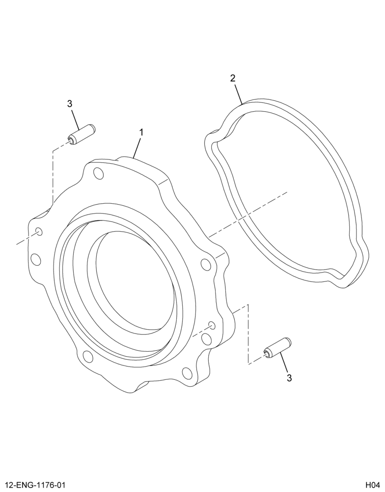 ........COVER ASSEMBLY GEROTOR (3C3Z-6616-BA)