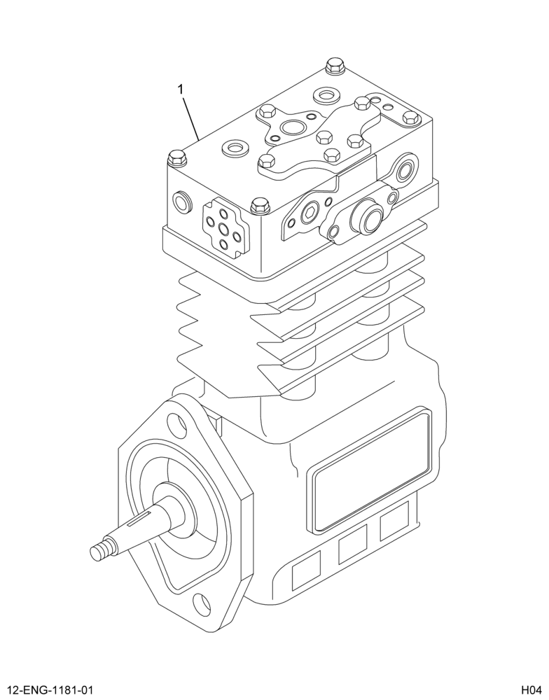 ......COMPRESSOR ASM AIR TU-FLO 550 (4C4Z-2875-CA)
