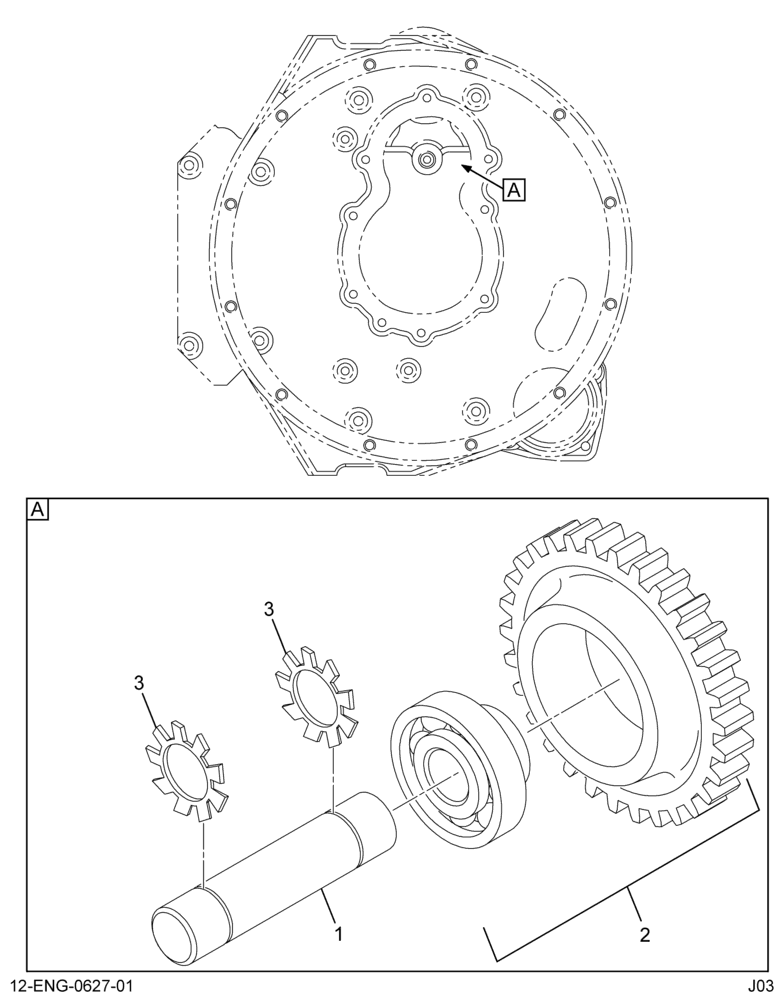 ........KIT P.S. IDLER & SHAFT (5C4Z-6D270-A)