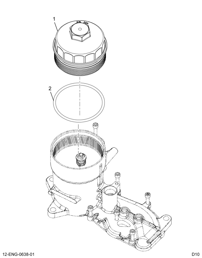 ........KIT OIL FILTER CAP (3C3Z-6766-CA)