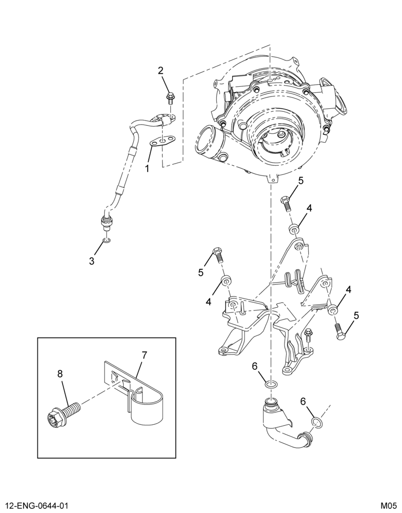 ........KIT TURBO MOUNTING (3C3Z-9T514-AD)
