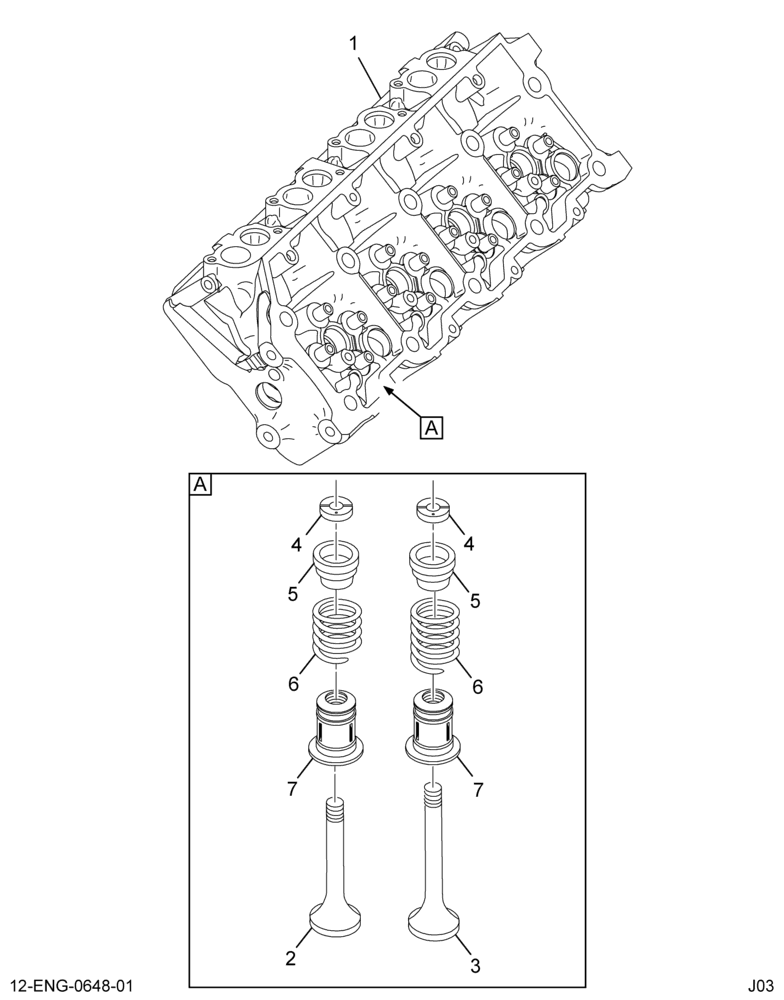 ........HEAD ASM CYLINDER W/VALVES (Intl. 1843087C92)
