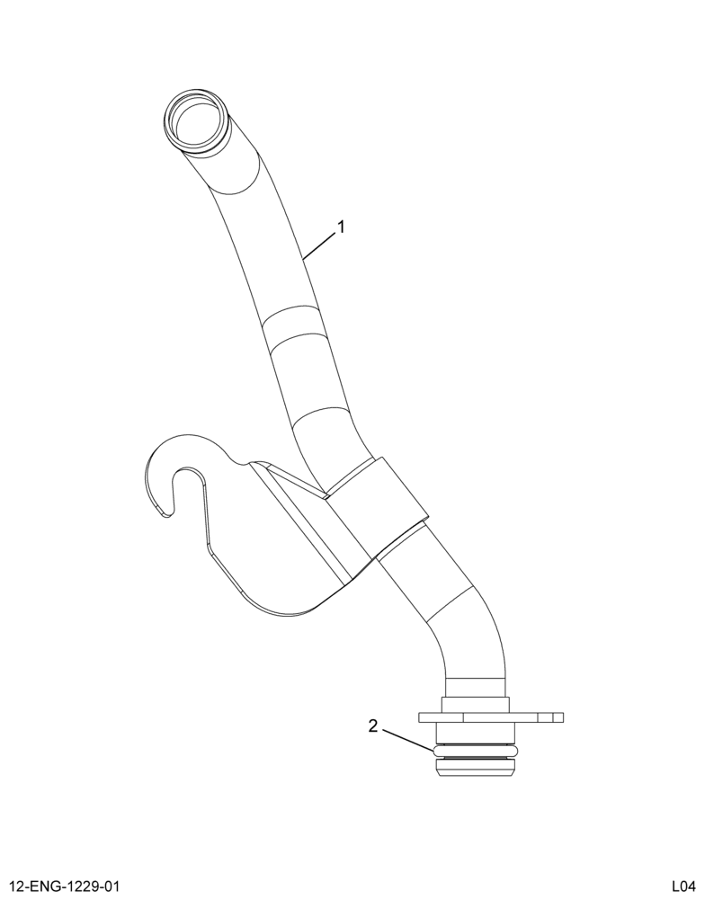 ......TUBE ASM HEATER FEED (6E7Z-18B402-BA)