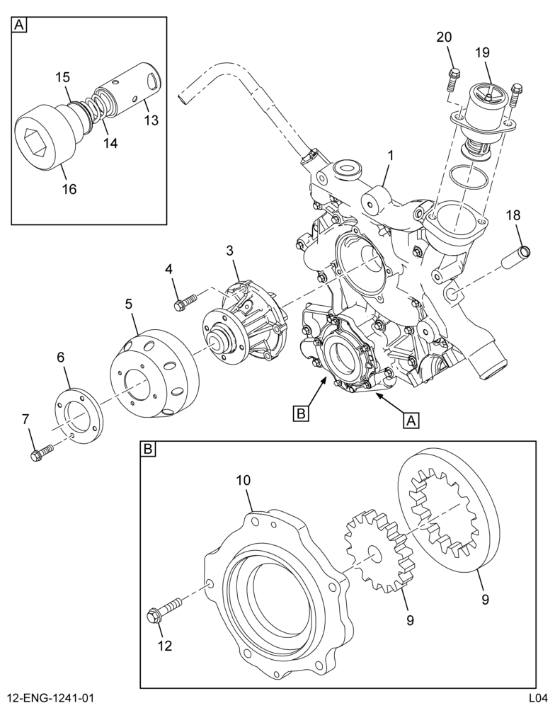 ......COVER ASM FRONT W/PUMP (Intl. 1846349C92)