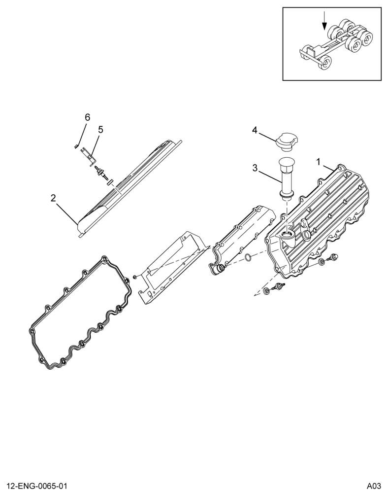 ....COLLECTOR VALVE COVER (Intl. 881008D011)