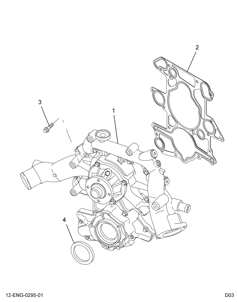 ....COLLECTOR WATER PUMP (Intl. 881005A016)