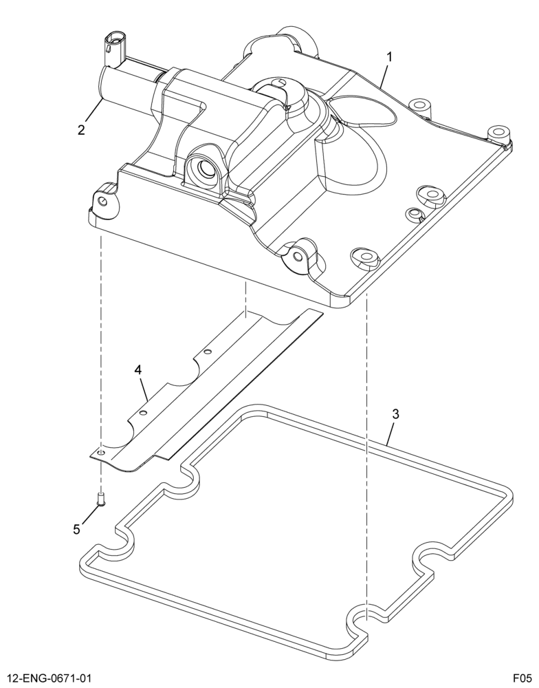 ......COVER ASM,HYDRAULIC PUMP (5C4Z-6637-AA)