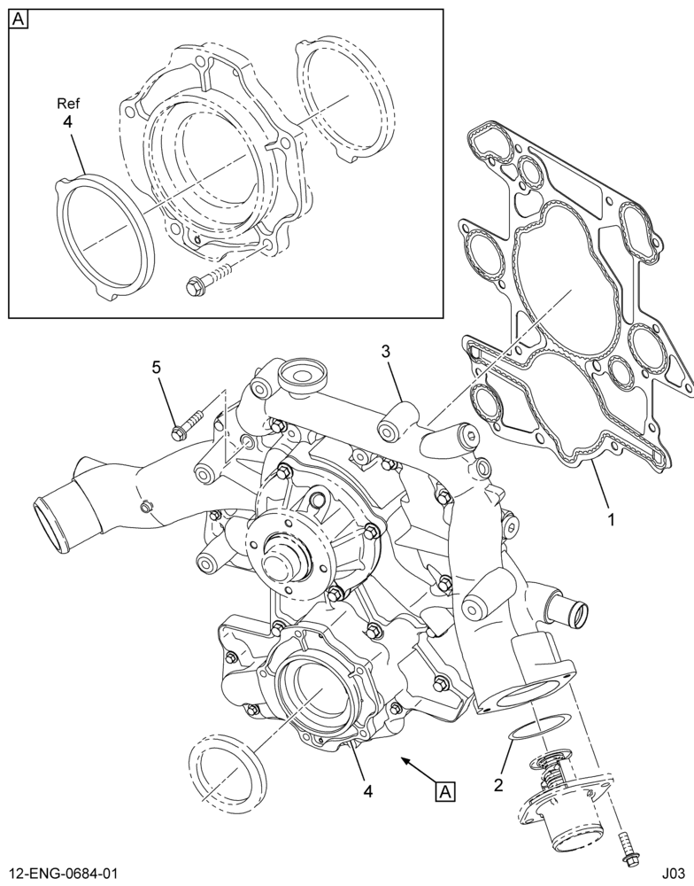 ..........KIT FRONT COVER HOUSING (3C3Z-6019-B)