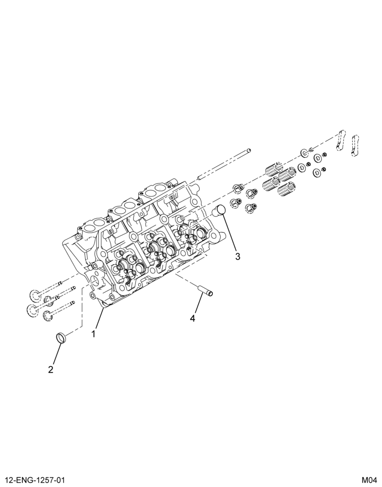 ........HEAD ASM,CYLINDER W/PLUGS (Intl. 1843921C91)
