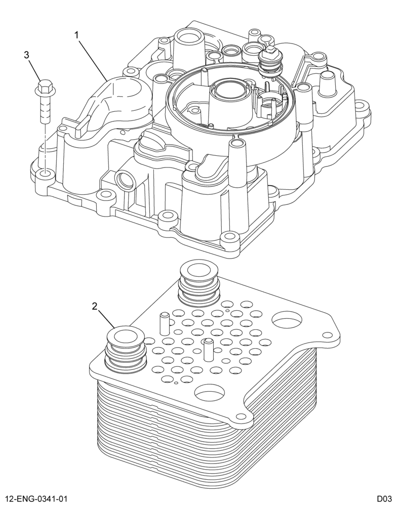 ....OIL COOLER (Intl. 881013C006)