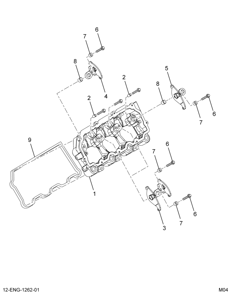 ......CARRIER ASM W/ROCKR ARM RIGHT (7E7Z-6C288-AA)
