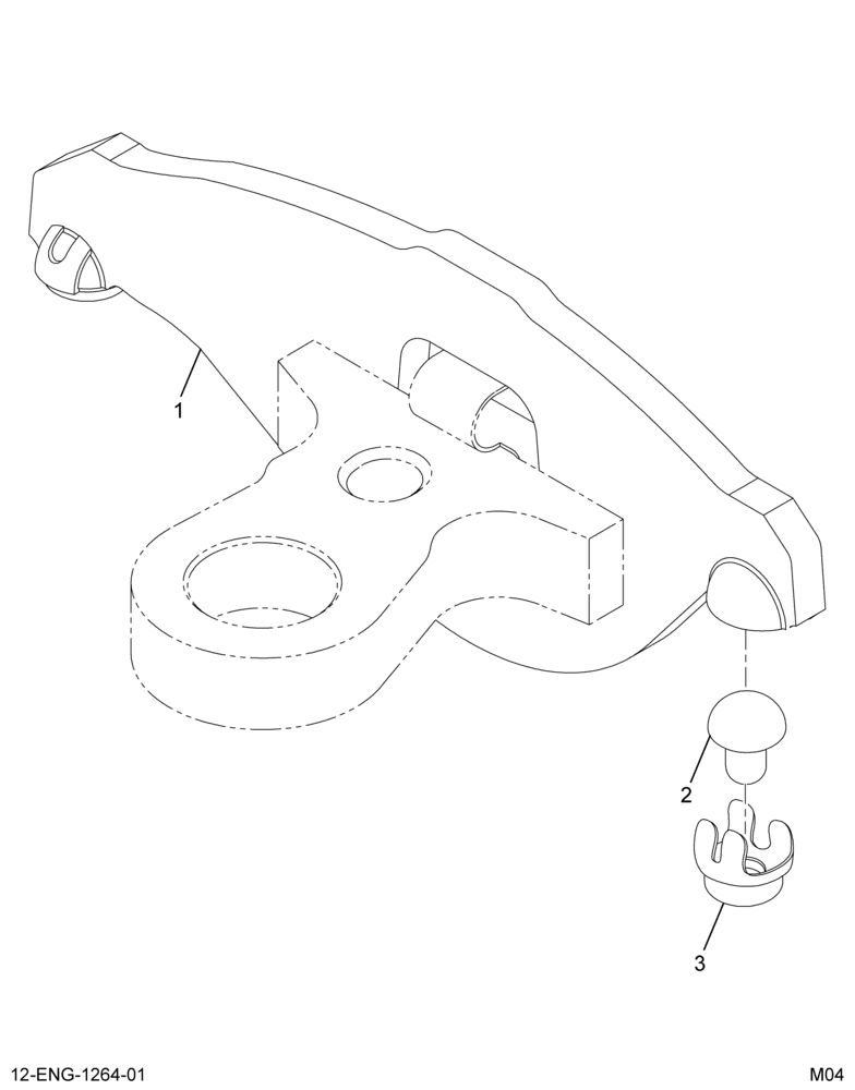 ..........ARM ASM INTAKE ROCKER (8C3Z-6564-C)