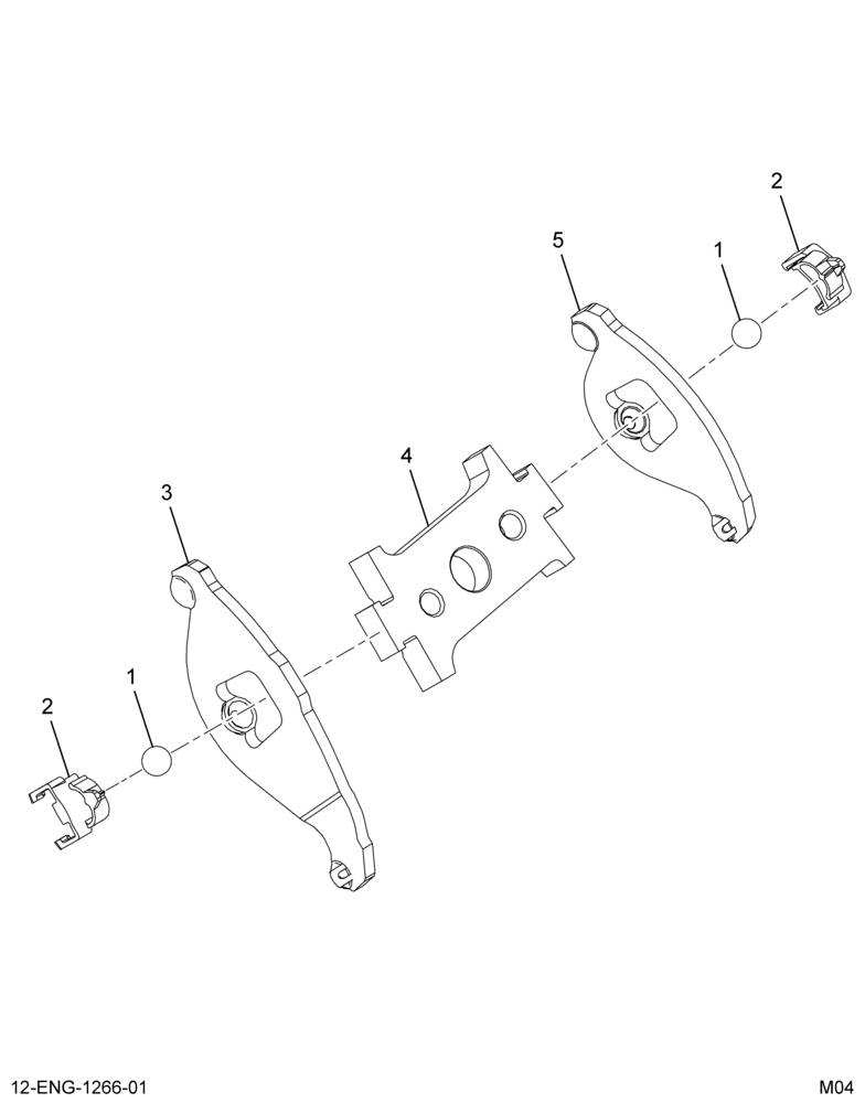 ........PLATE ASM DUAL ROCKER FULCRUM (Intl. 1845732C91)