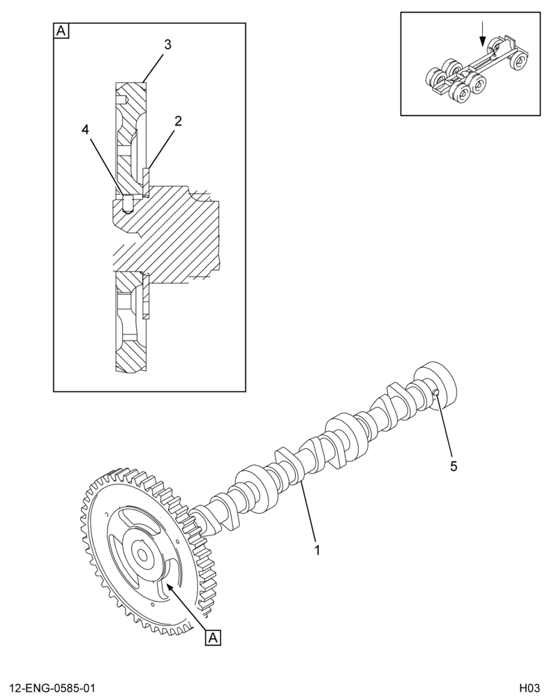 ......CAMSHAFT ASSEMBLY (3C3Z-6250-AA)