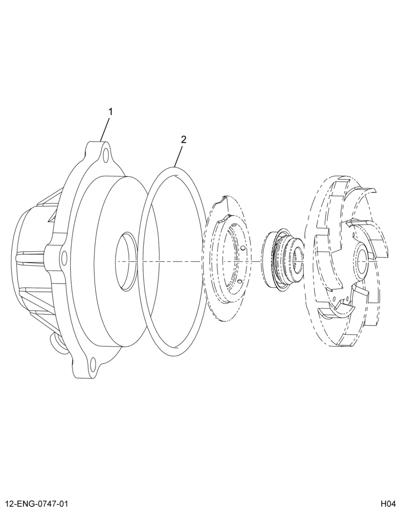........PUMP ASM WATER (Intl. 1845002C91)