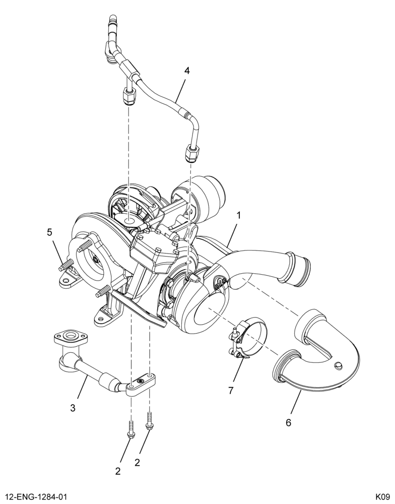 ........TURBOCHARGER ASM DUAL (Intl. 1854407C94)