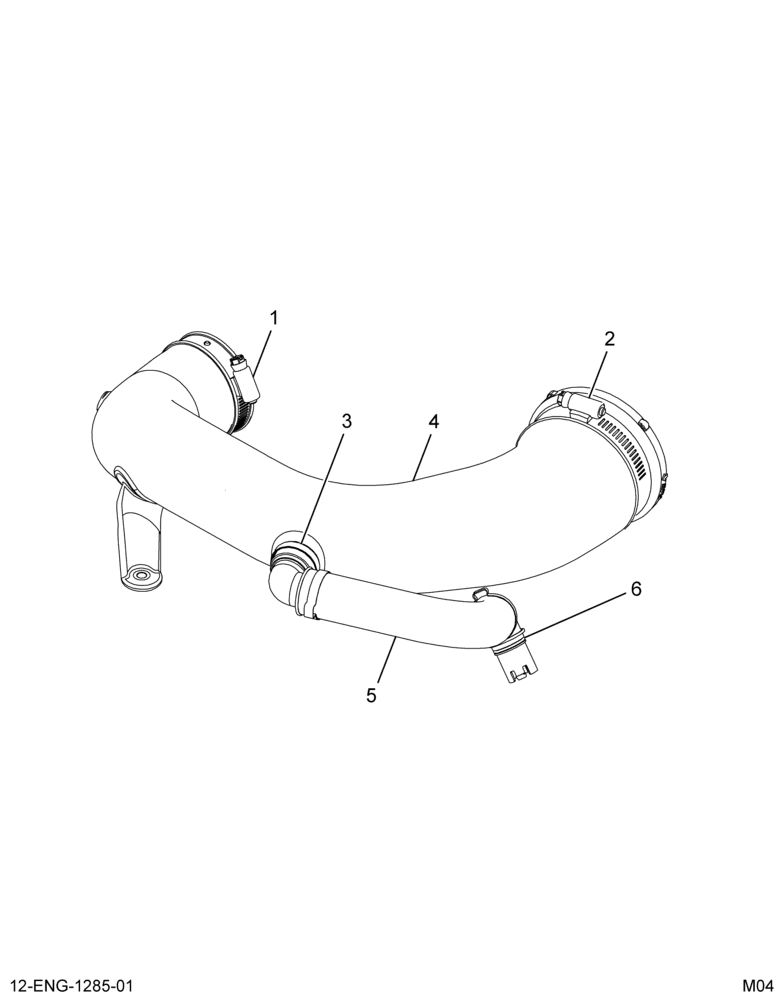 ......DUCT ASM AIR INLT BRETHR HOSE (6E7Z-6N696-AA)