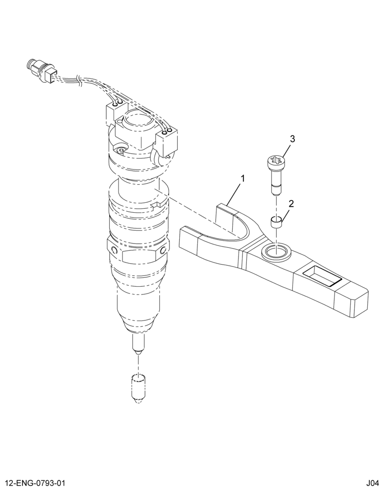 ......CLAMP ASM INJECTOR HOLD DOWN (3C3Z-9C995-AA)