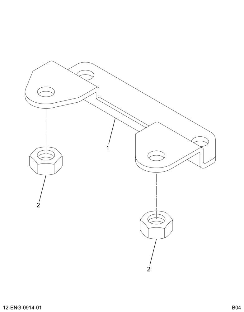 ......SUPPORT ASM EMC/IDM (REAR) (4C4Z-12A659-AB)