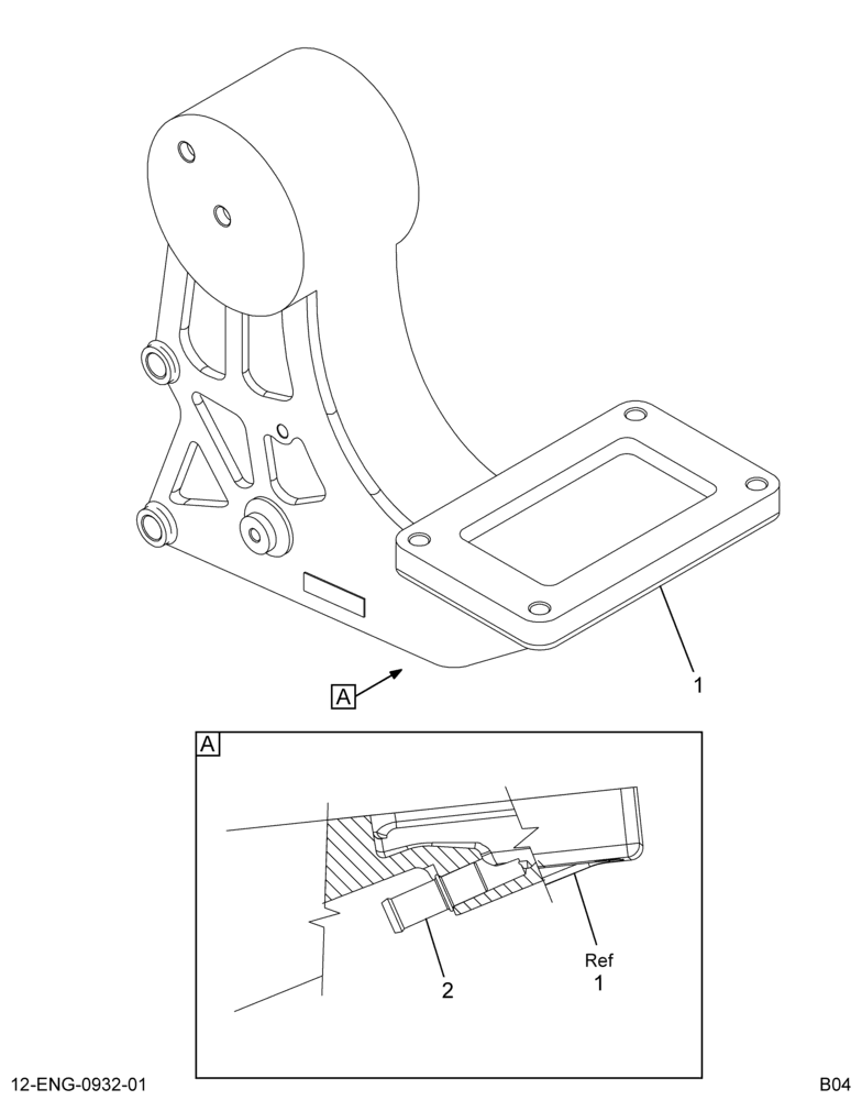 ......BRACKET ASM AIR CMPRSR MTG (4C4Z-5A694-BA)