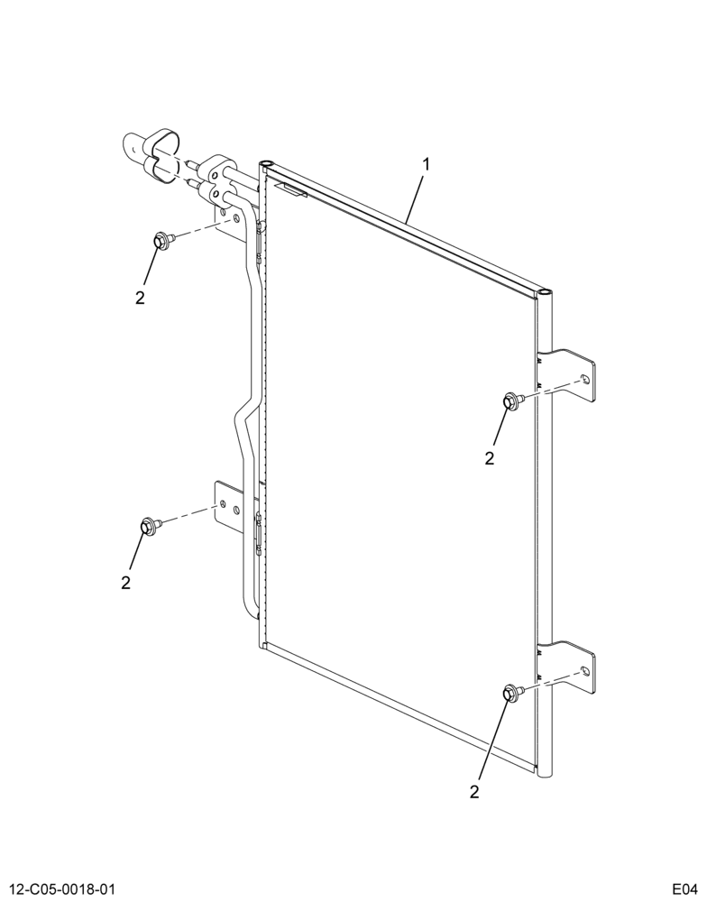 ..CONDENSER AIR COND (4C4Z-19712-C2)