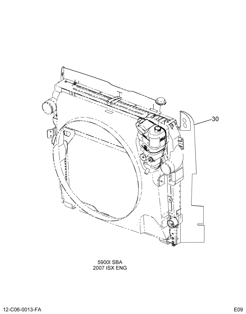 AIR RECIRC SEALS; RADIATOR, (ABR#6)