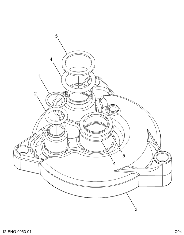 ........ADAPTER ASSEMBLY, OIL (Eng. 6E7O-6884-CA)