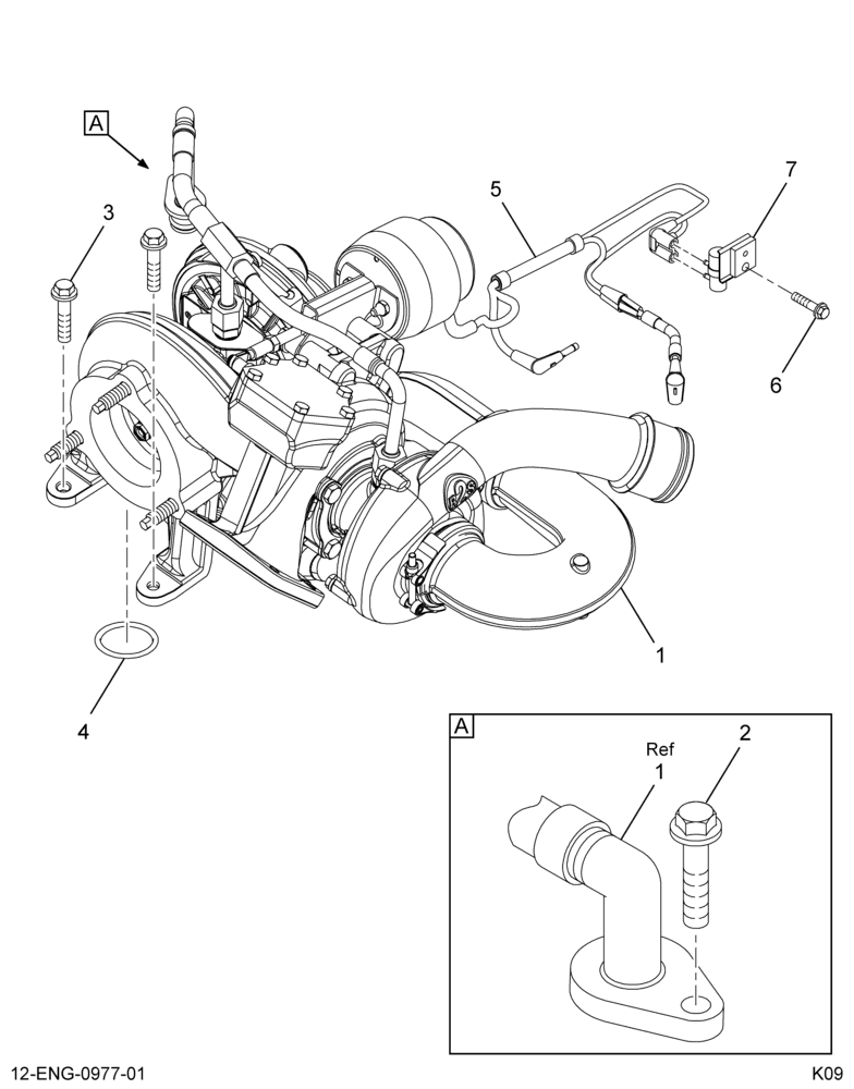 ....COLLECTOR TURBOCHARGER (Intl. 682015A007)
